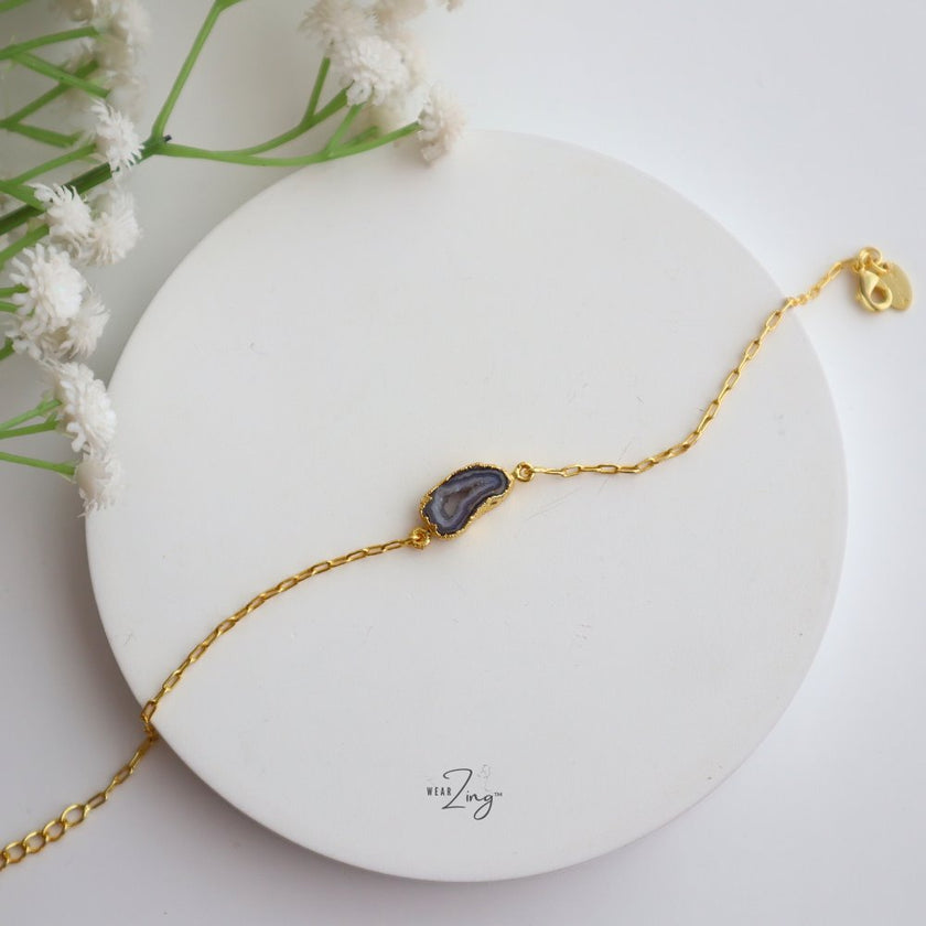 Druzy Chain Bracelet WearZing 10