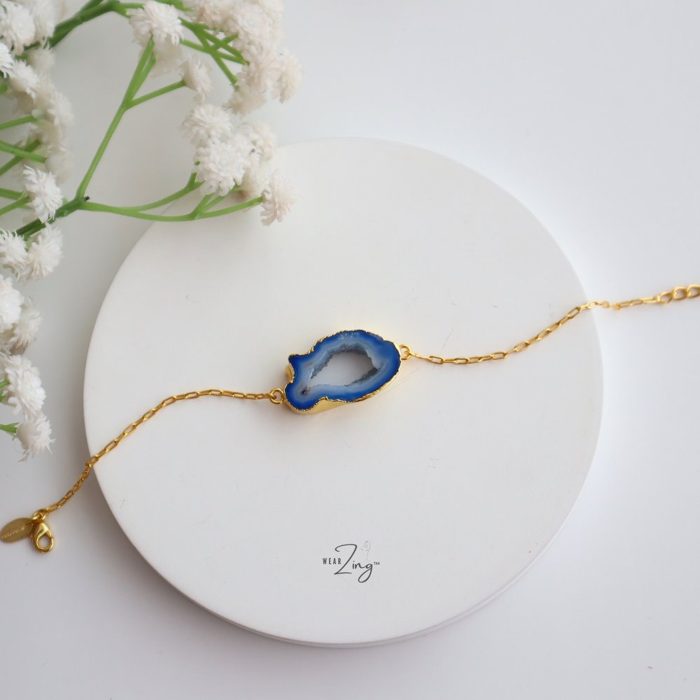 Druzy Chain Bracelet WearZing 11
