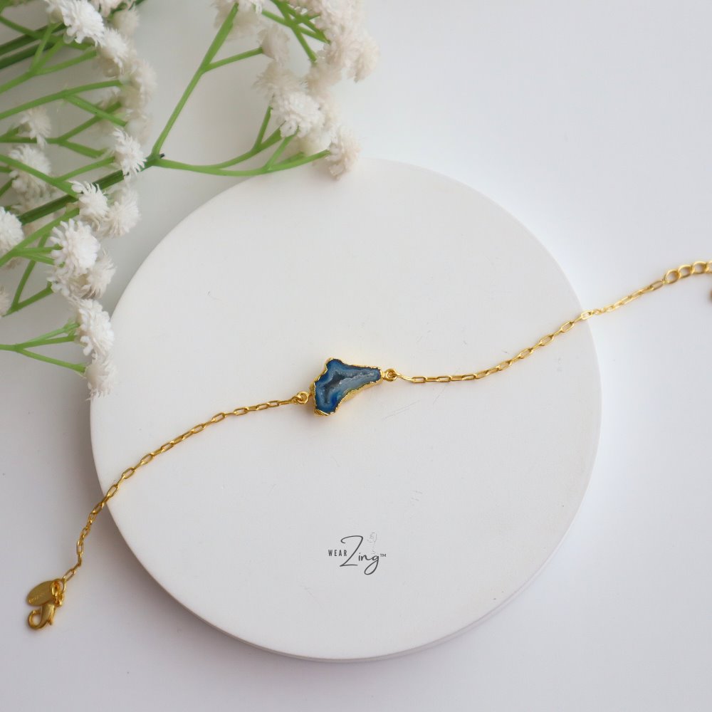 Druzy Chain Bracelet WearZing 9