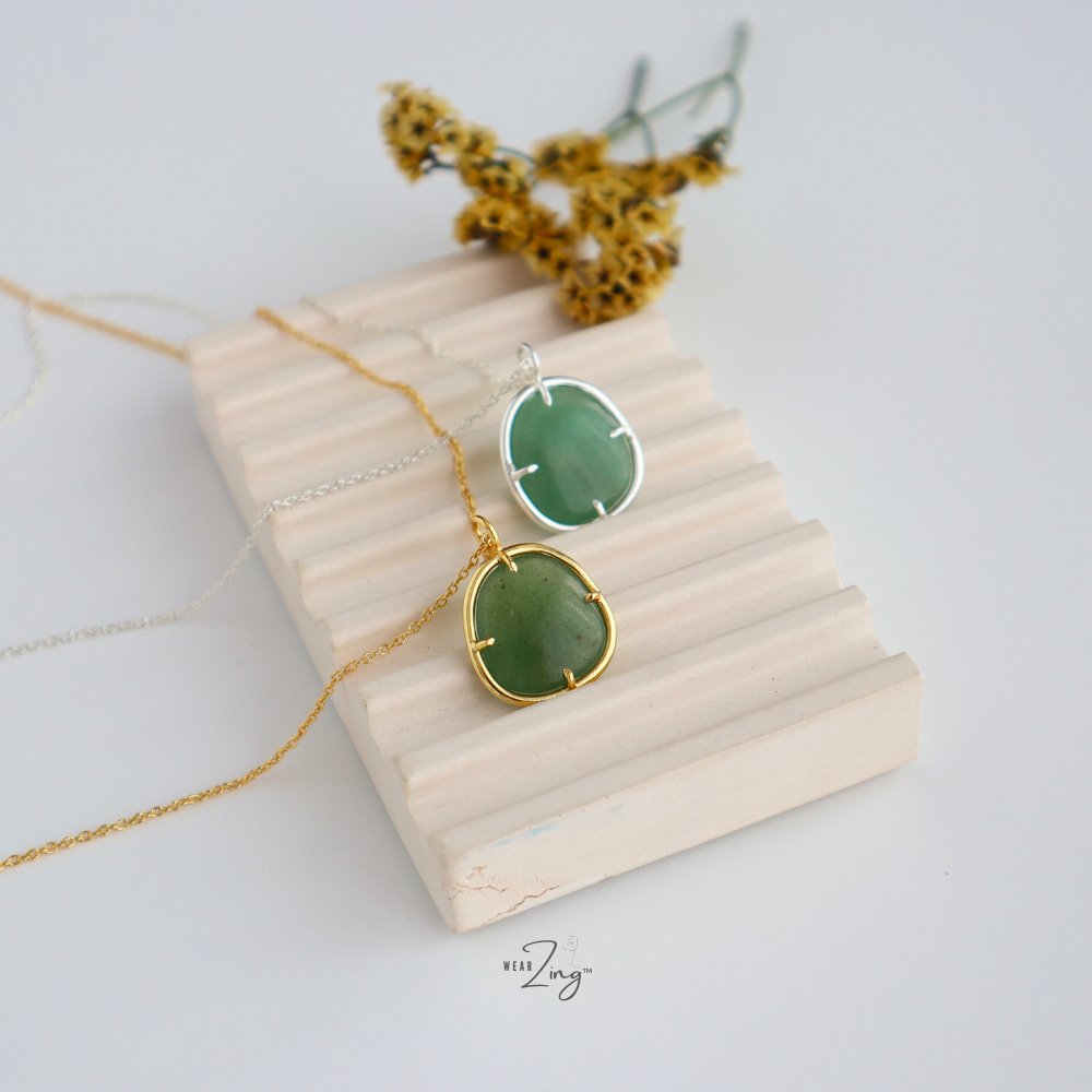 Green Aventurine Nova Pendant – WearZing - Main Image