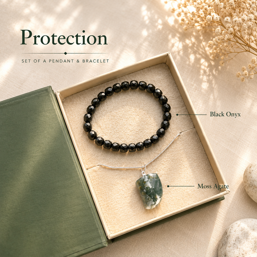 Protection - Men's Gift Combo Set WearZing - Crystal Jewelry Store in India