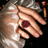 Red Rose Ring WearZing - Crystal Jewelry Store in India