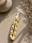 Crochet Wristlet Charm- yellow WearZing - Crystal Jewelry Store in India