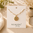 Celestial Coin Pendant WearZing - Crystal Jewelry Store in India