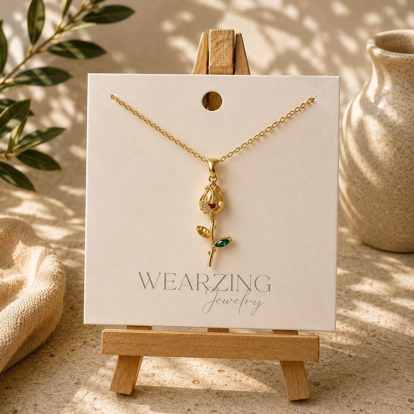 Eternal Bloom Crystal Necklace