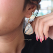 Maligano Jasper Loop Earring