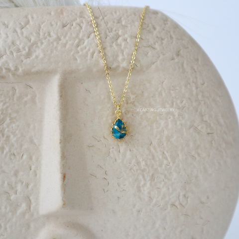 Mohave Blue Drop Pendant