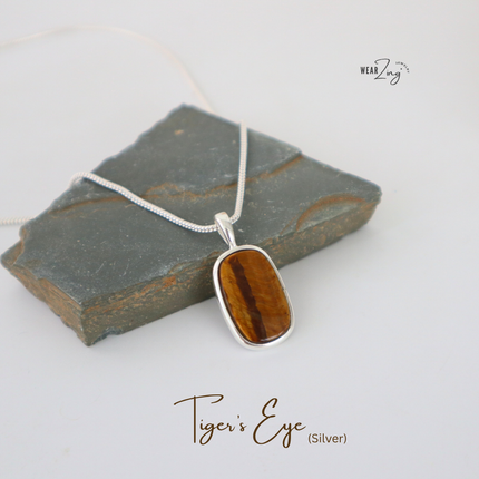 Tiger's Eye Men Pendant