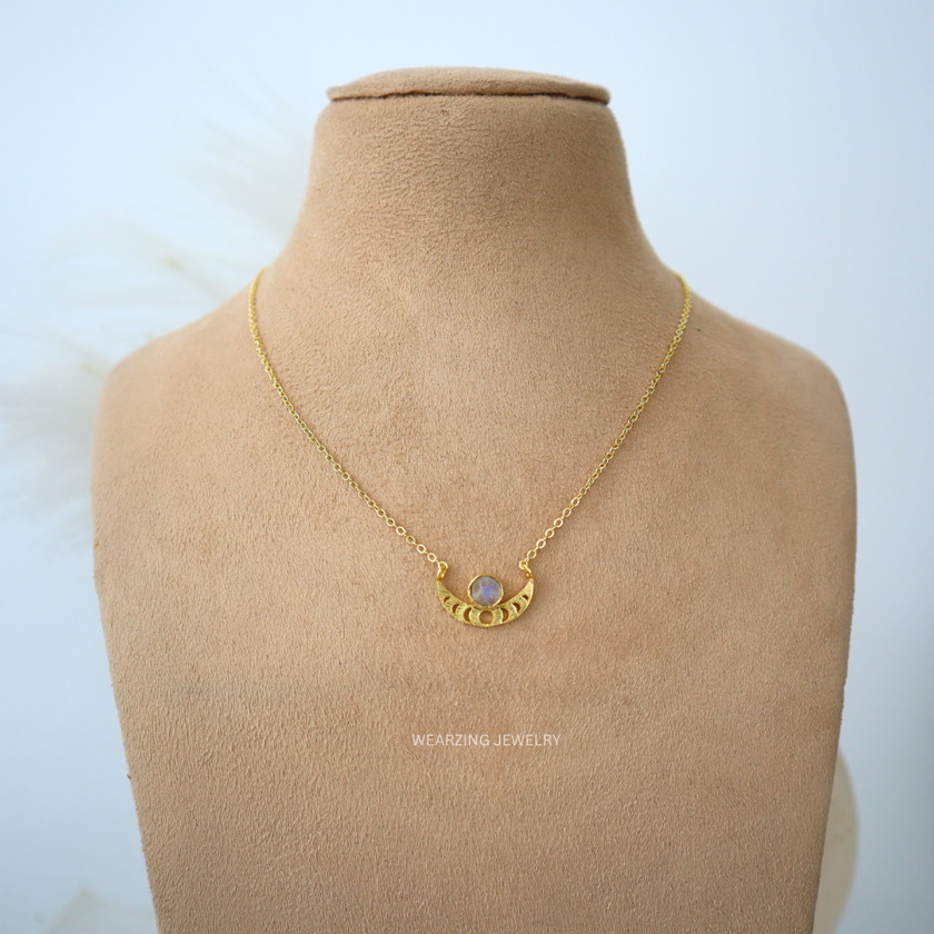 Moonstone Luna Pendant