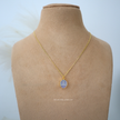 Moonstone Geometric Pendant