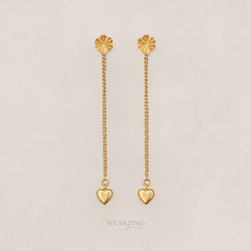 Linear Heart Chain Dangles