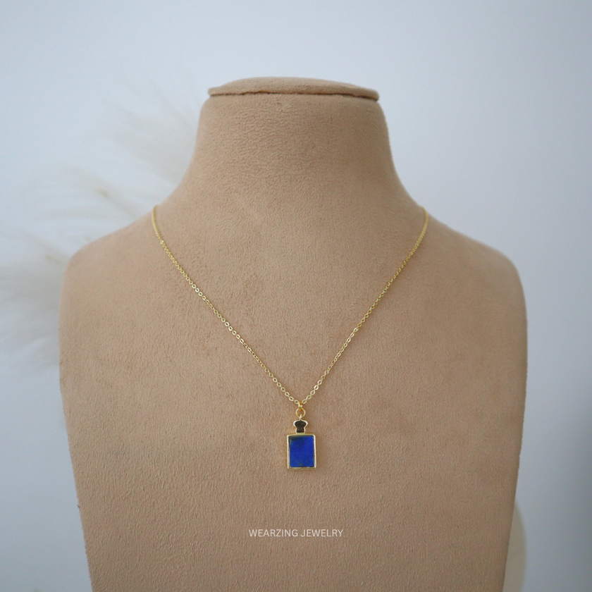 Lapis Lazuli Frame Pendant