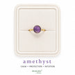 Round Crystal Ring WearZing - Crystal Jewelry Store in India