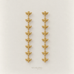 Honeybee Linear Drop Earrings