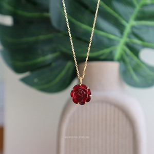 Red Rose Pendant