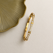 Segmented Wave Crystal Cuff WearZing - Crystal Jewelry Store in India