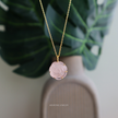 Pink Rose Pendant