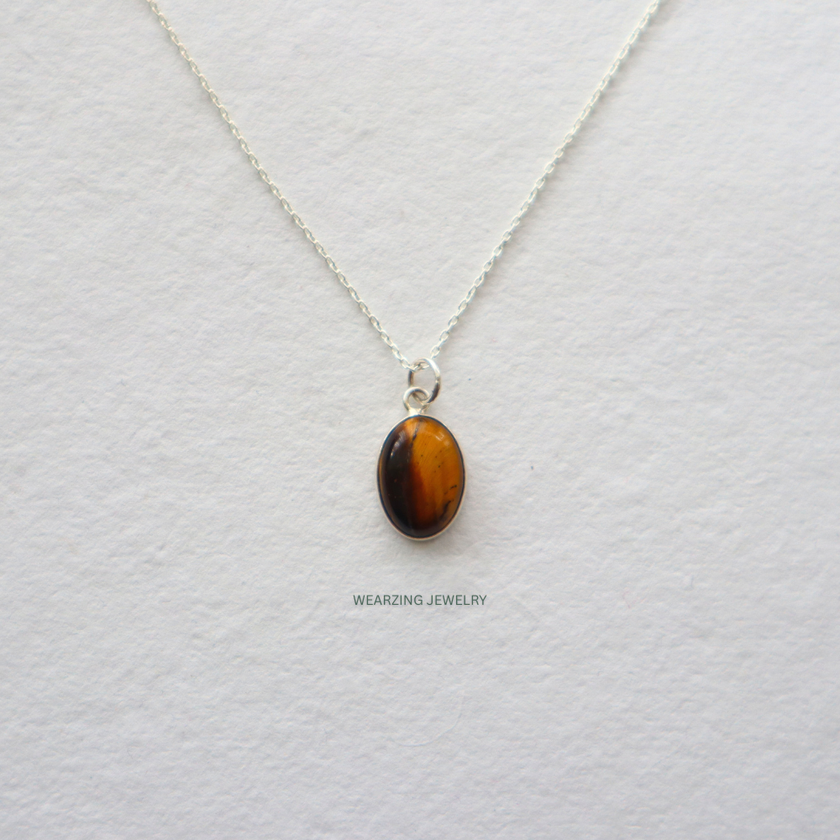 Dainty Silver Crystal Pendants WearZing - Crystal Jewelry Store in India