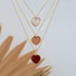 Heart Crystal Pendant WearZing - Crystal Jewelry Store in India