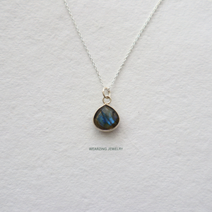 Dainty Silver Crystal Pendants WearZing - Crystal Jewelry Store in India