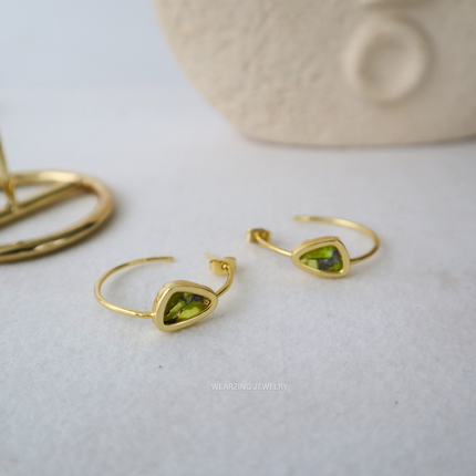 Green Copper Mohave Hoops