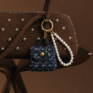 Pearl Denim Charm WearZing - Crystal Jewelry Store in India