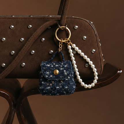 Pearl Denim Charm WearZing - Crystal Jewelry Store in India