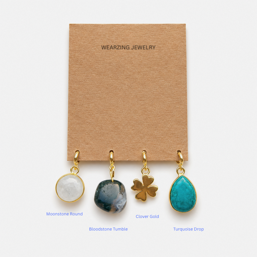 Charm Bar Jewelry Sets