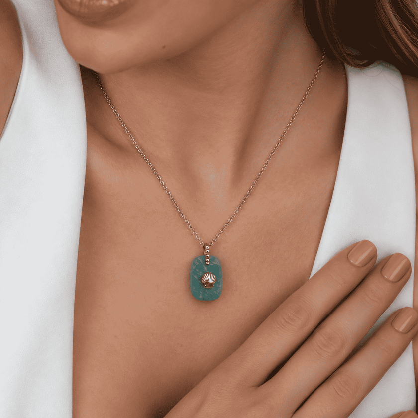 Amazonite Zest Charm Pendant
