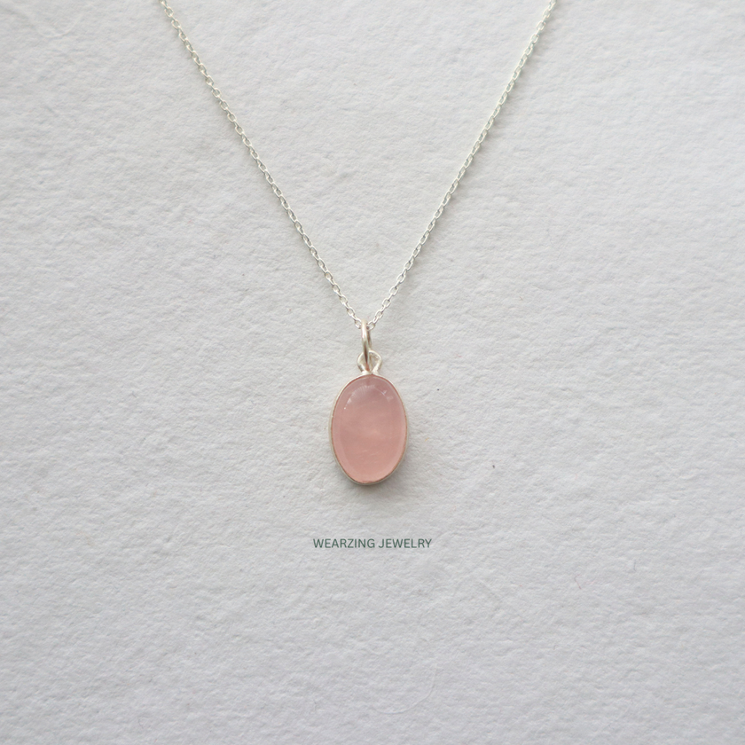 Dainty Silver Crystal Pendants WearZing - Crystal Jewelry Store in India