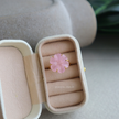 Pink Daisy Flower Ring