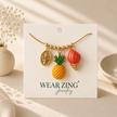 Pineapple Shell Pendant WearZing - Crystal Jewelry Store in India