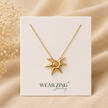 Golden Spiral Star pendant
