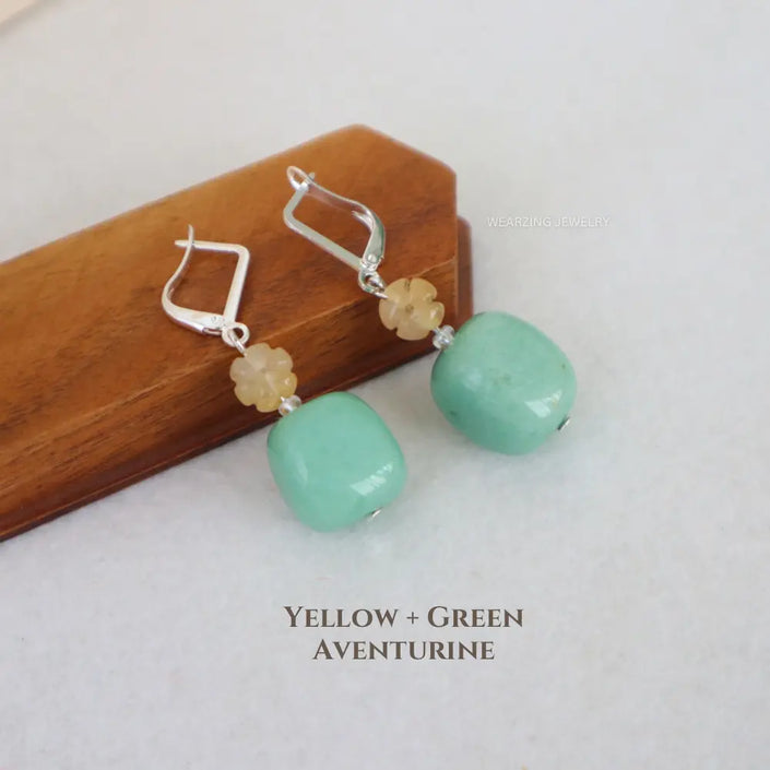 Coral Flora Tumble Hoops WearZing - Crystal Jewelry Store in India