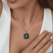 Malachite Zest Charm Pendant