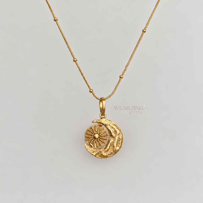 Sol & Luna pendant WearZing - Crystal Jewelry Store in India