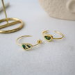 Sea Green Mohave Hoops