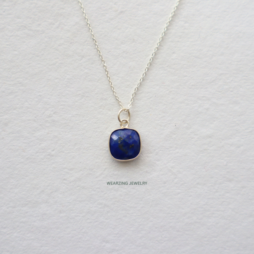 Dainty Silver Crystal Pendants WearZing - Crystal Jewelry Store in India