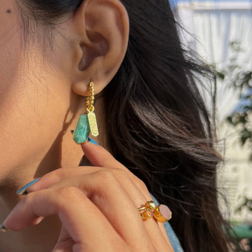 Ancient Whisper Hoops WearZing - Crystal Jewelry Store in India