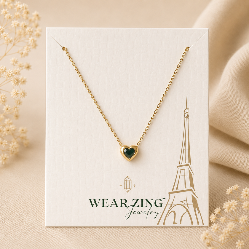 Forest Heart Necklace WearZing - Crystal Jewelry Store in India