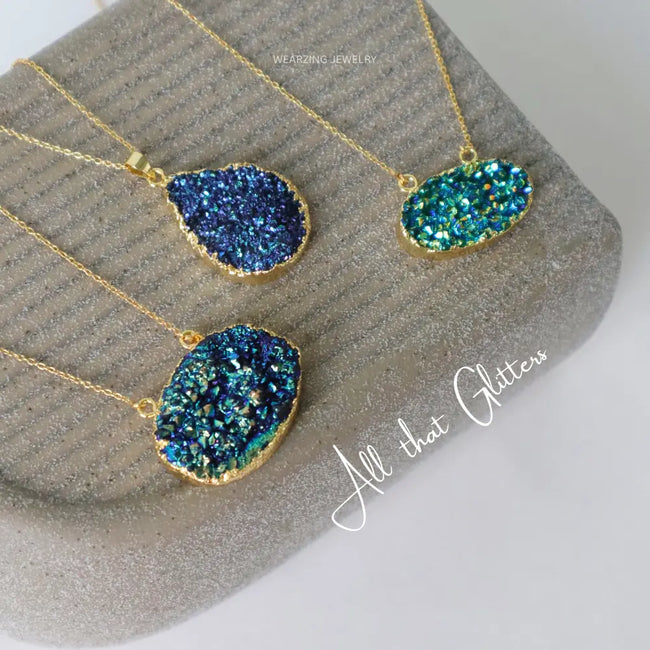 All that Glitters Pendant WearZing - Crystal Jewelry Store in India