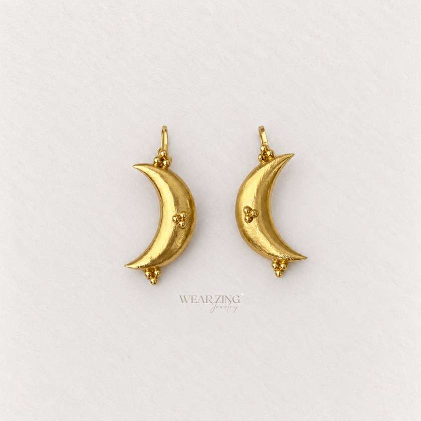 Aura Moon earrings WearZing - Crystal Jewelry Store in India