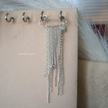 Luxe Tassel Chains Brooch