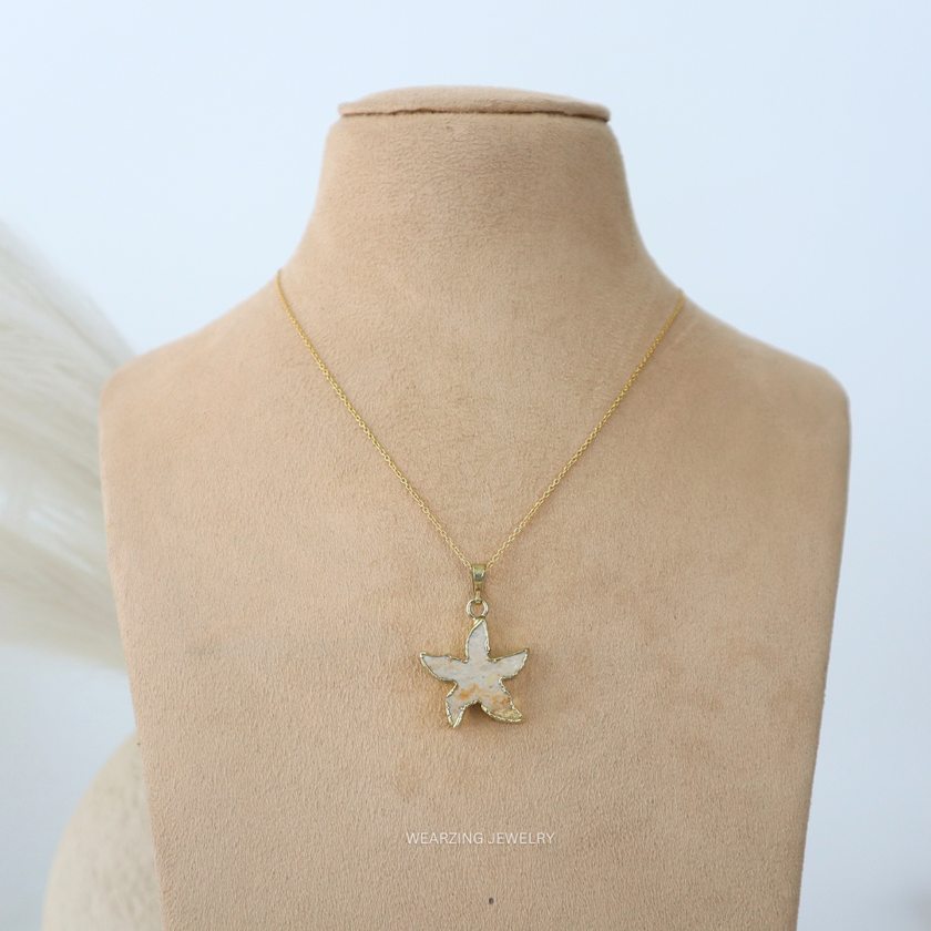 Ivory Starfish Pendant