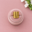 Sun & Bead Wave Ring