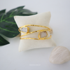 Arch Moonstone Cuff