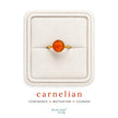 Round Crystal Ring WearZing - Crystal Jewelry Store in India