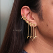 Golden Galaxy Ear Wrap