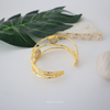 Arch Moonstone Cuff