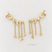 Golden Galaxy Ear Wrap